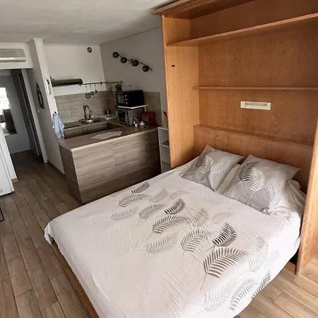 Cosy Climatise Vue Sur Port 아파트 아그